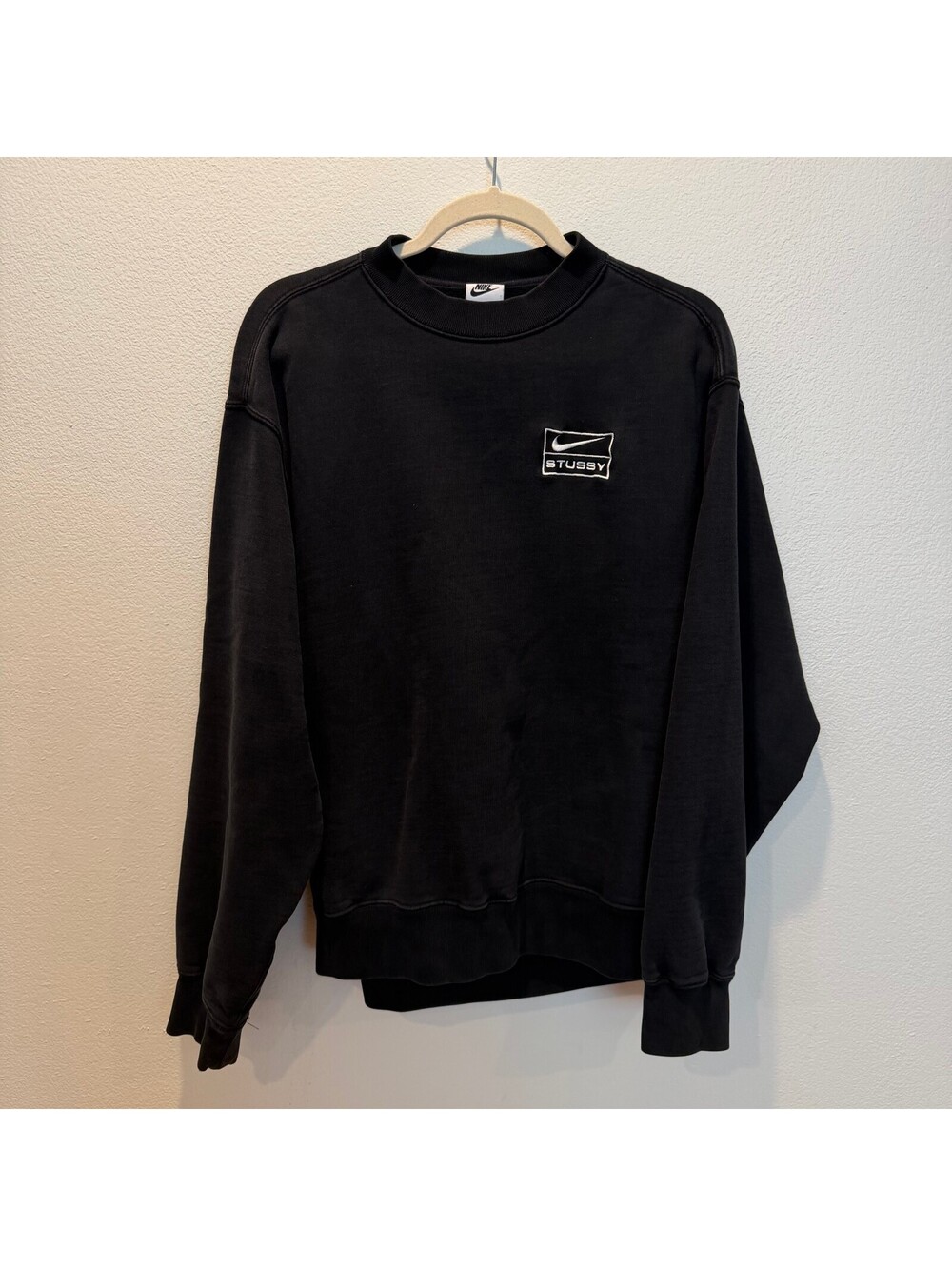 Nike x Stussy Wash Crew Fleece